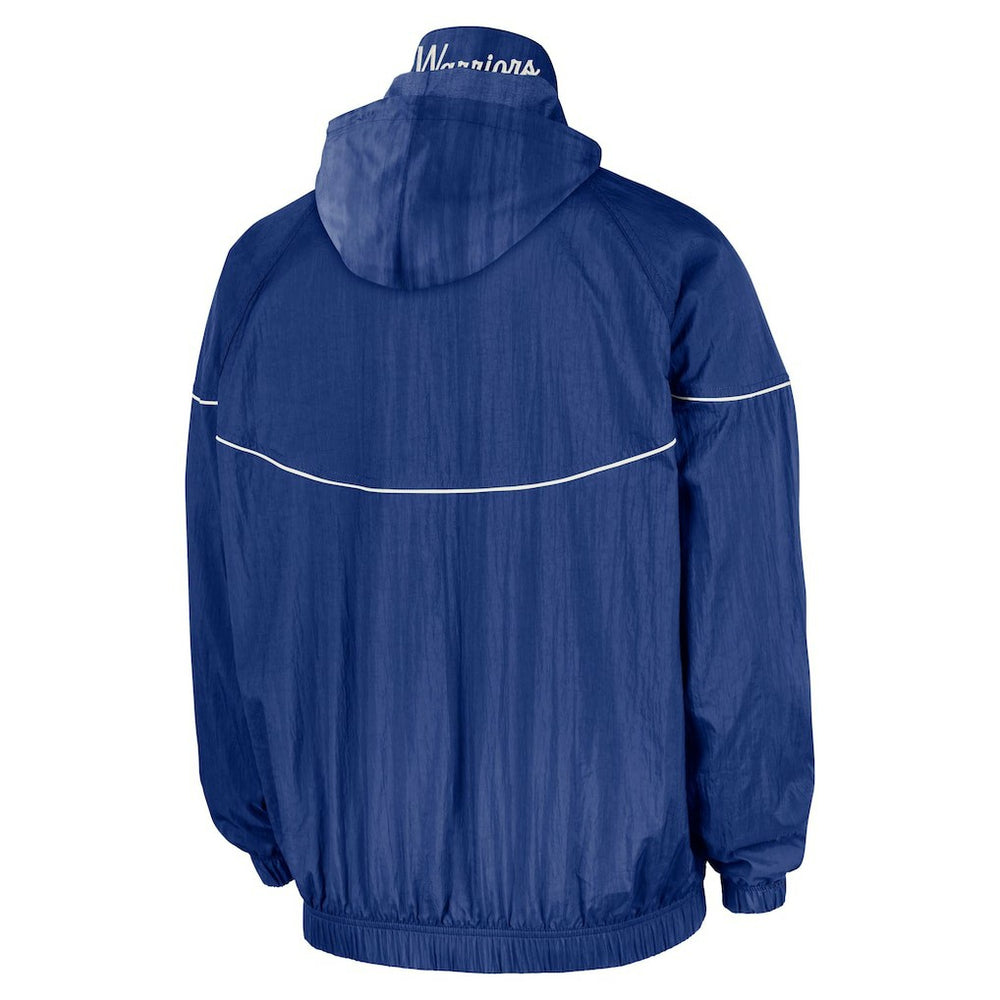 NBA Golden State Warriors Courtside Windrunner Woven Half-Zip Hooded Jacket sale
