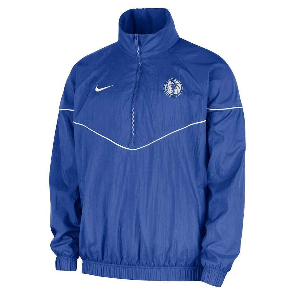 NBA Dallas Mavericks Courtside Windrunner Woven Half-Zip Hooded Jacket sale