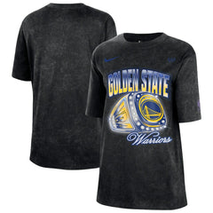 NBA Golden State Warriors Women's Courtside Original Content Vintage Washed Boyfriend T-Shirt sale