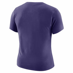 NBA Phoenix Suns Women's Courtside Modest Cropped Tri-Blend T-Shirt