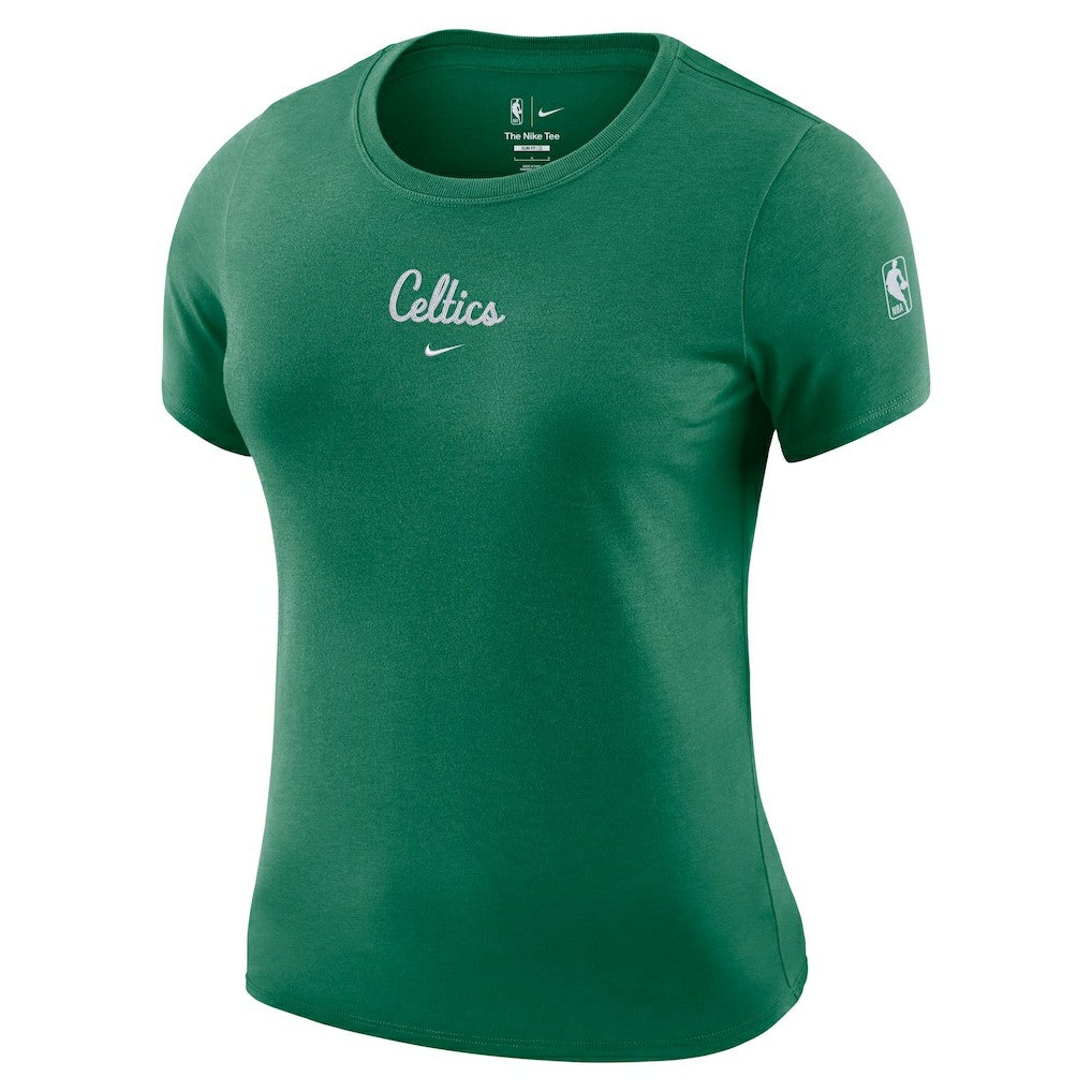 NBA Boston Celtics Women's Courtside Modest Cropped Tri-Blend T-Shirt
