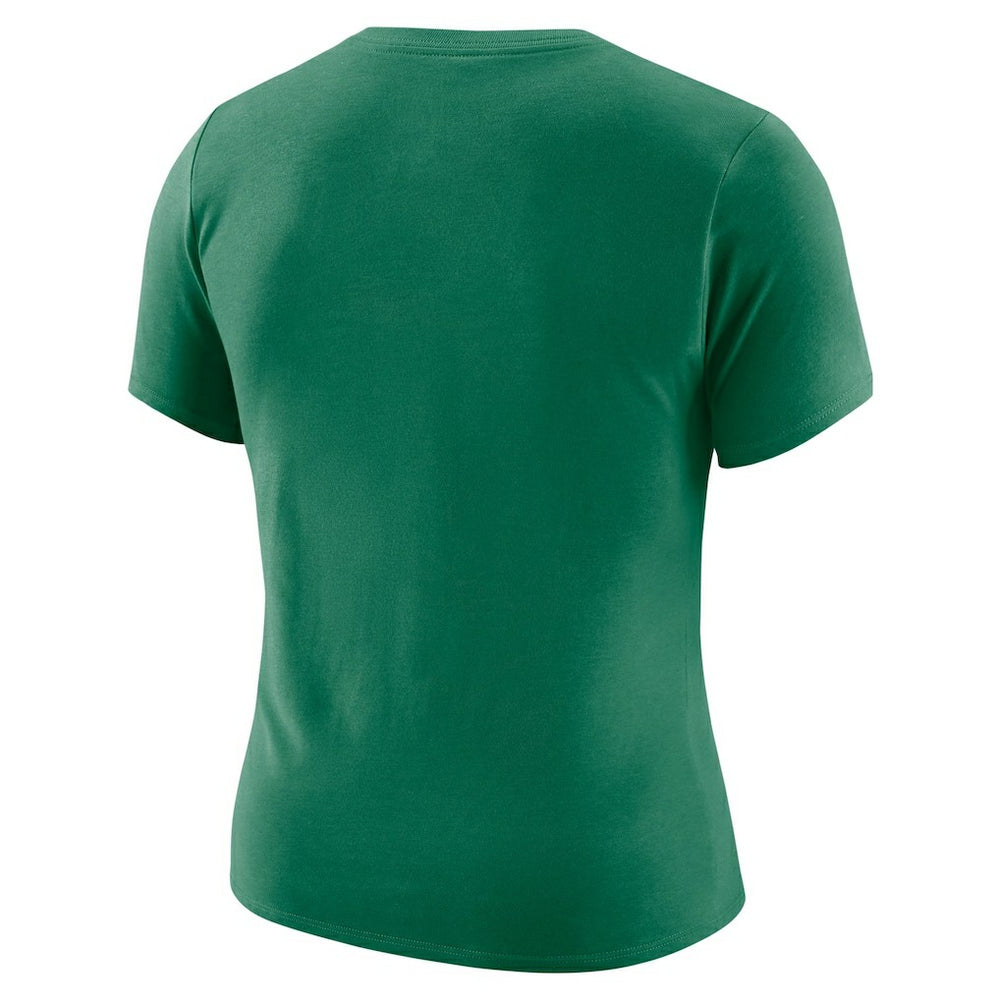 NBA Boston Celtics Women's Courtside Modest Cropped Tri-Blend T-Shirt