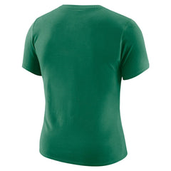 NBA Boston Celtics Women's Courtside Modest Cropped Tri-Blend T-Shirt