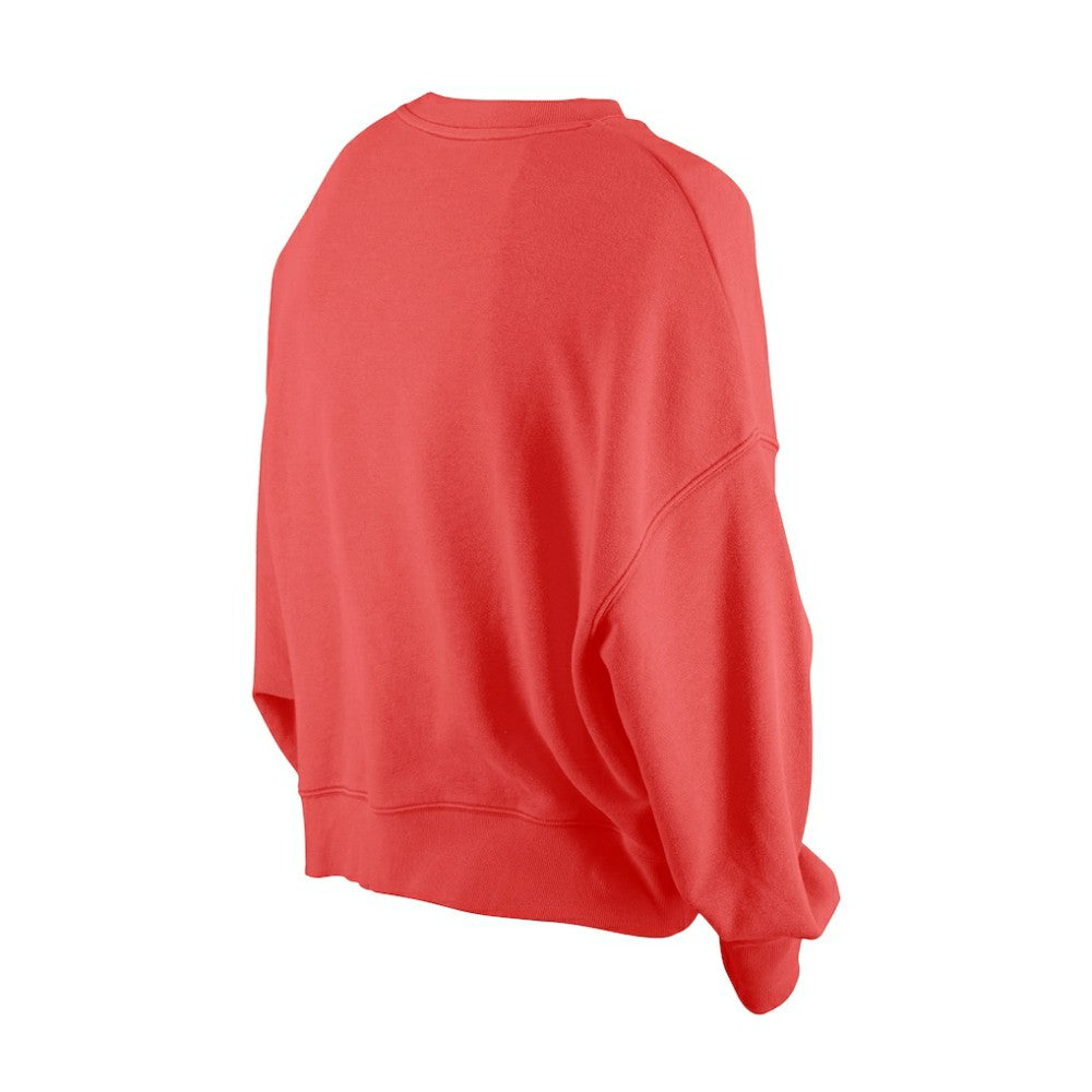 MLB St. Louis Cardinals New Era Women's Boxy Mineral Wash Dolmen Sleeve Cropped Sweatshirt