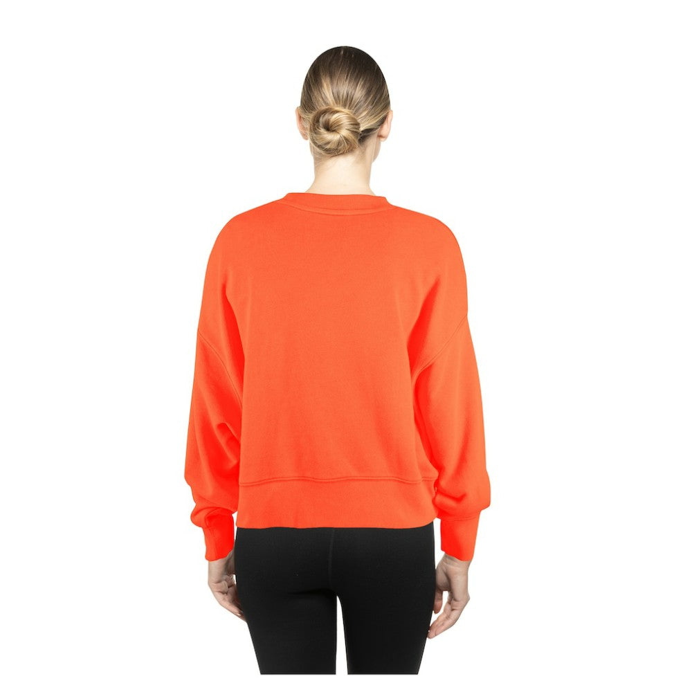 MLB San Francisco Giants New Era Women's Boxy Mineral Wash Dolmen Sleeve Cropped Sweatshirt