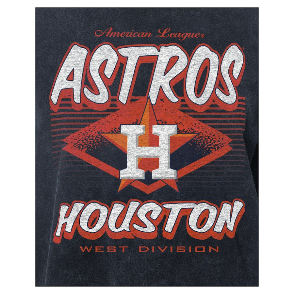 MLB Houston Astros New Era Women's Mineral Wash Oversized T-Shirt