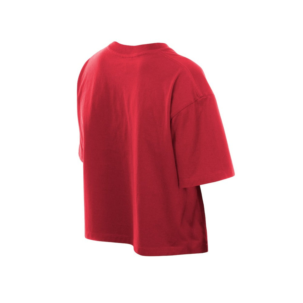 MLB Philadelphia Phillies New Era Women's Boxy Foil Logo T-Shirt