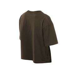 MLB San Diego Padres New Era Women's Boxy Foil Logo T-Shirt