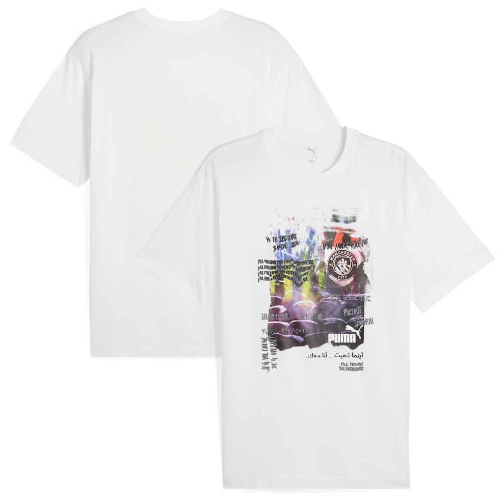 Manchester City ftblNRGY+ T-Shirt - Puma White