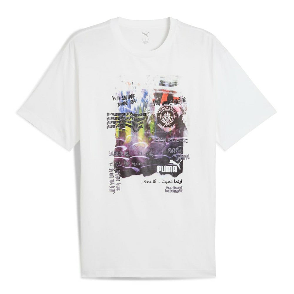 Manchester City ftblNRGY+ T-Shirt - Puma White