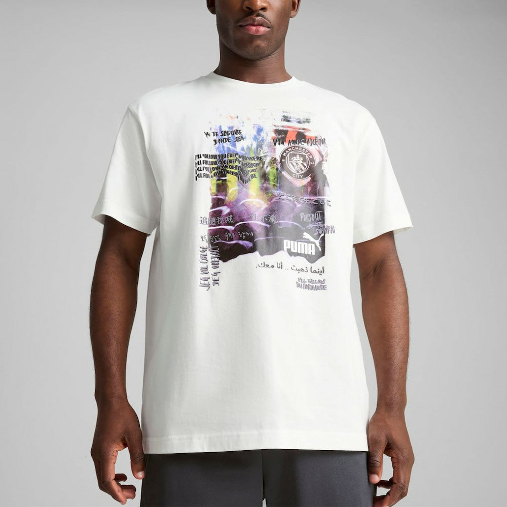 Manchester City ftblNRGY+ T-Shirt - Puma White