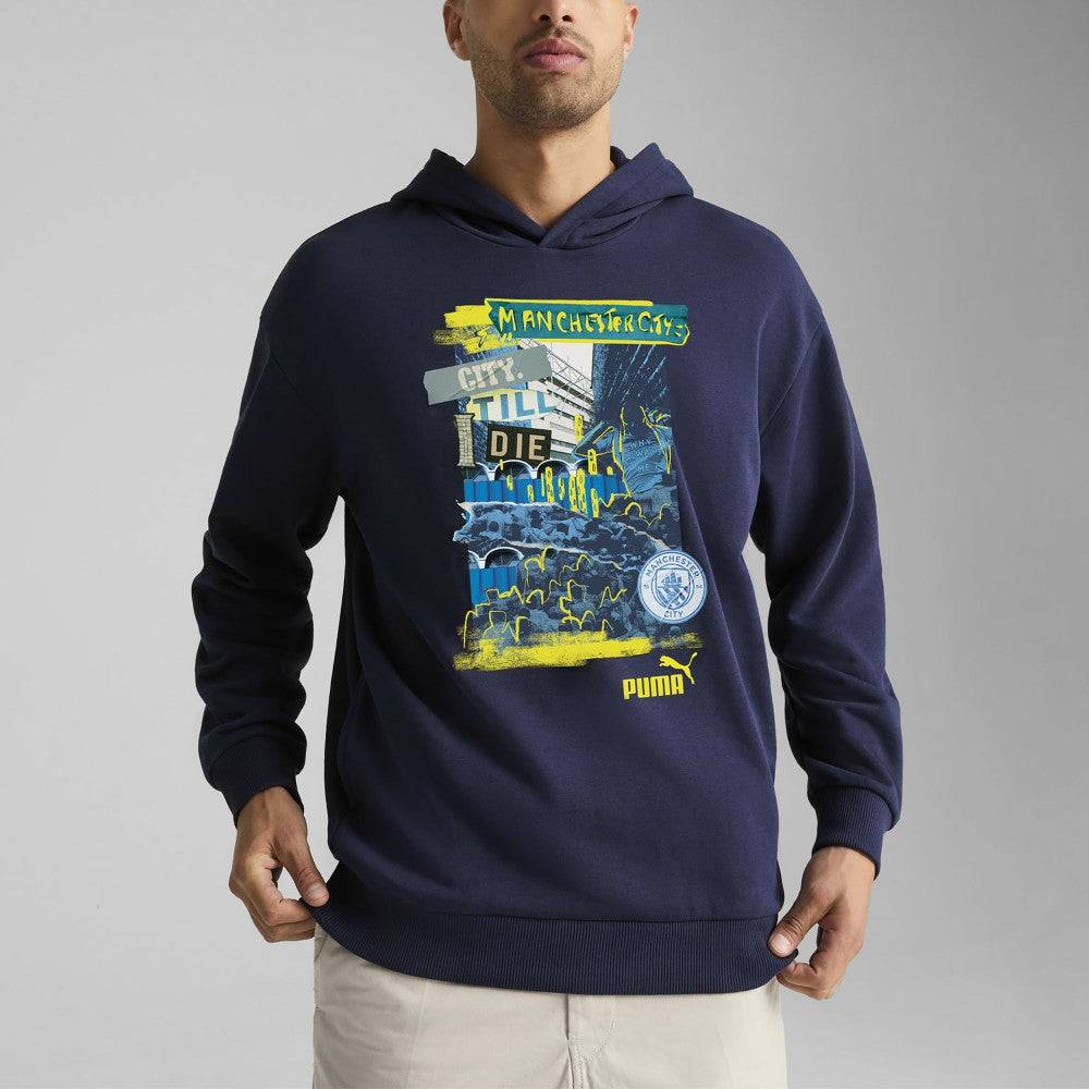 Manchester City ftblNRGY+ Pullover Hoodie - Puma Navy