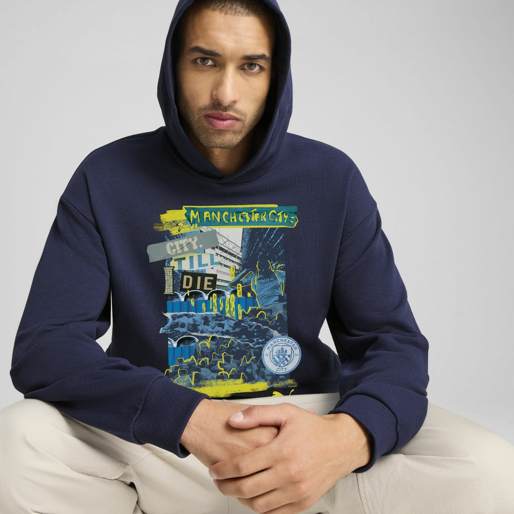 Manchester City ftblNRGY+ Pullover Hoodie - Puma Navy