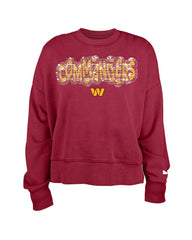 Girl's Flip Sequin Sweatshirt - Washington Commanders