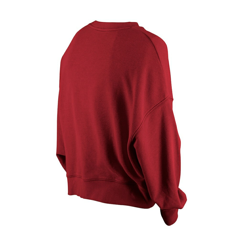 Women's Oversized Throwback Mineral Wash Crew Neck Sweatshirt - Washington Commanders