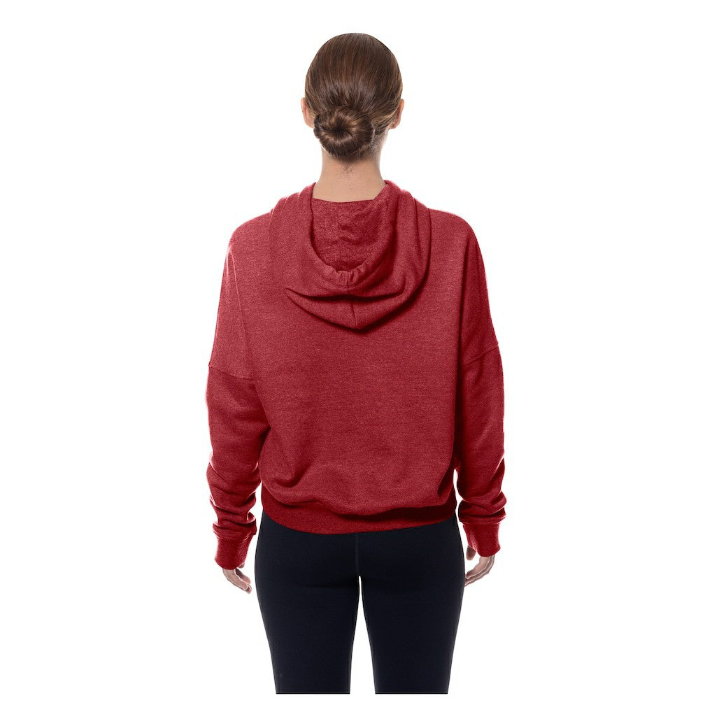 Women's Throwback Boxy Hoodie Sweatshirt - Washington Commanders