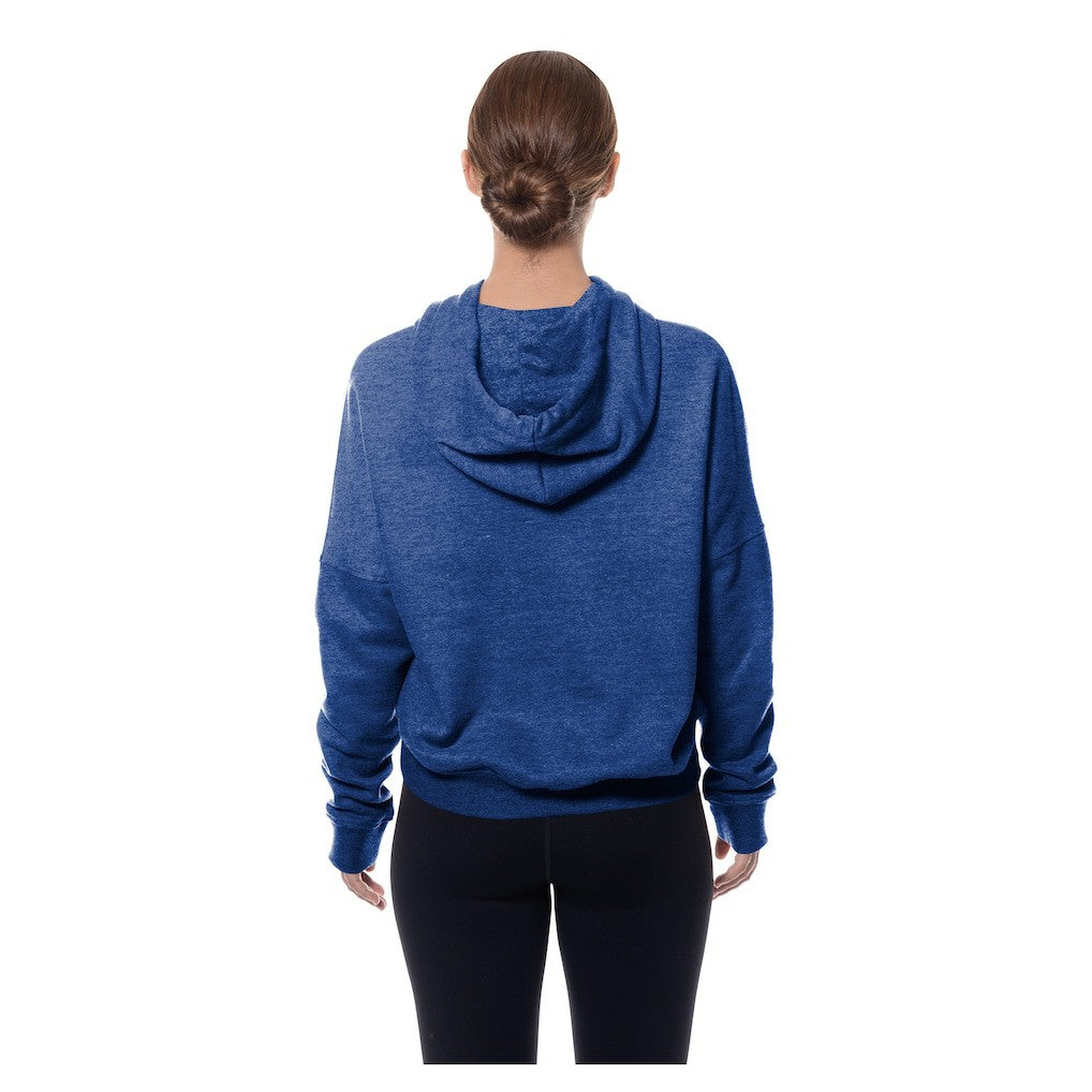 Women's Throwback Boxy Hoodie Sweatshirt - Buffalo Bills