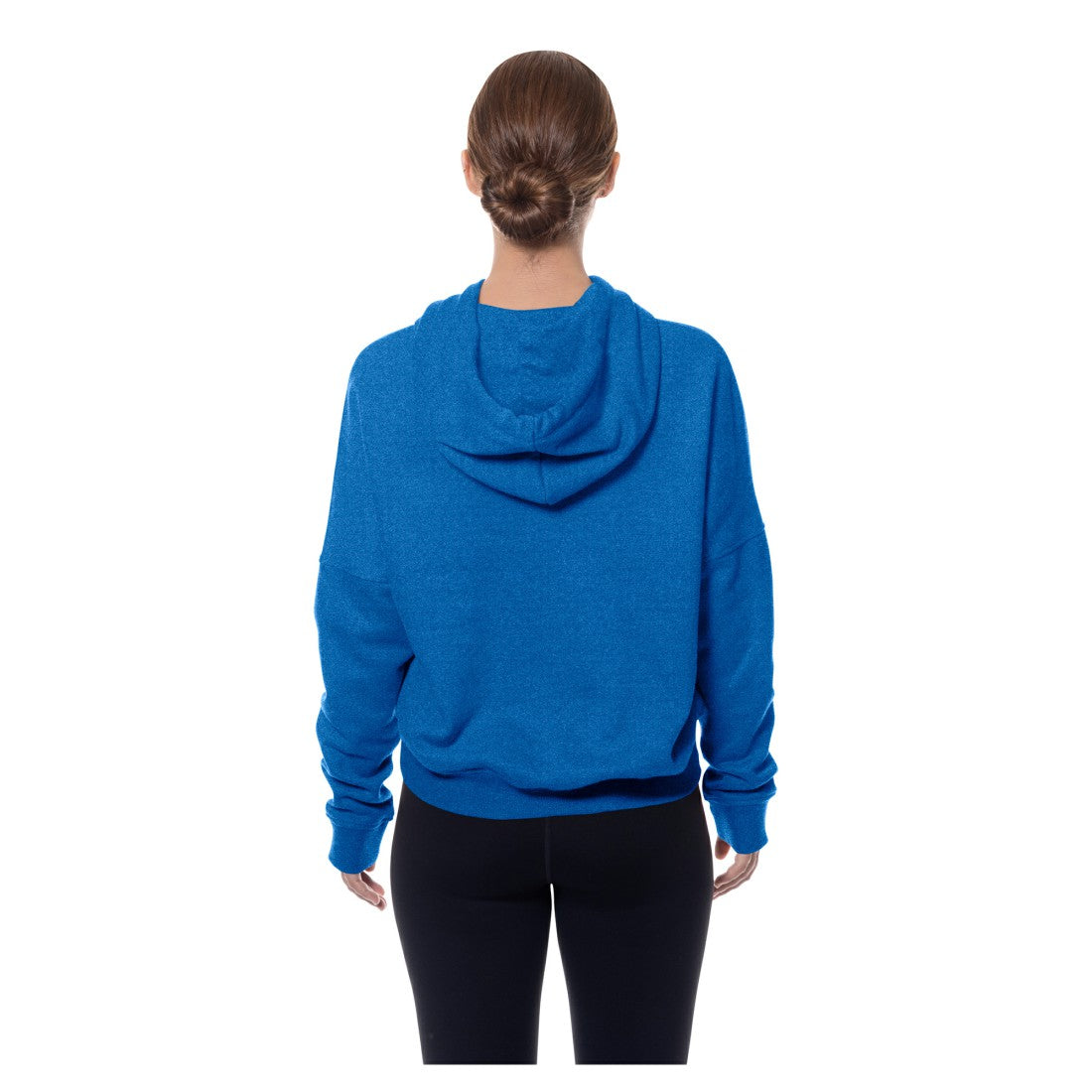 Women's Throwback Boxy Hoodie Sweatshirt - Detroit Lions