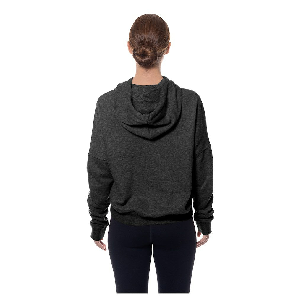 Women's Throwback Boxy Hoodie Sweatshirt - Pittsburgh Steelers