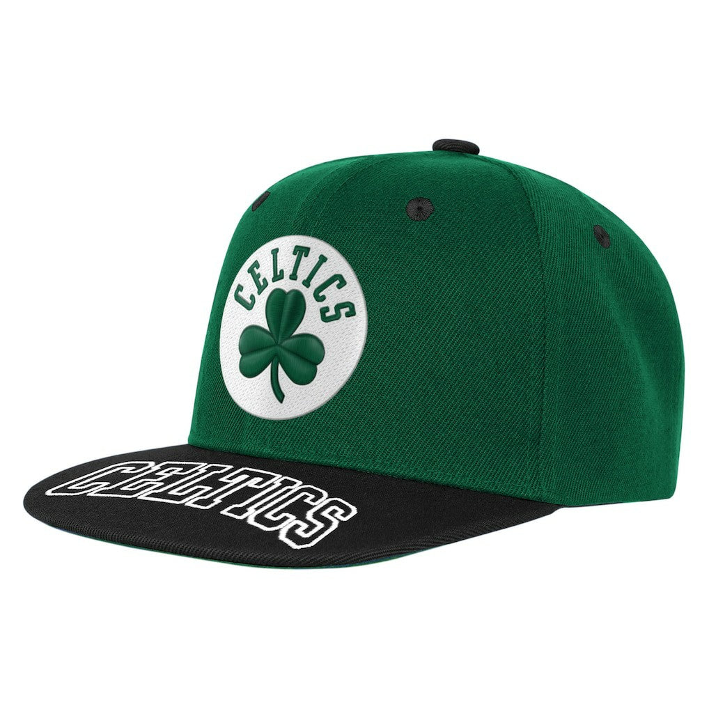 NBA Boston Celtics Outerstuff Youth Two-Tone Snapback Hat