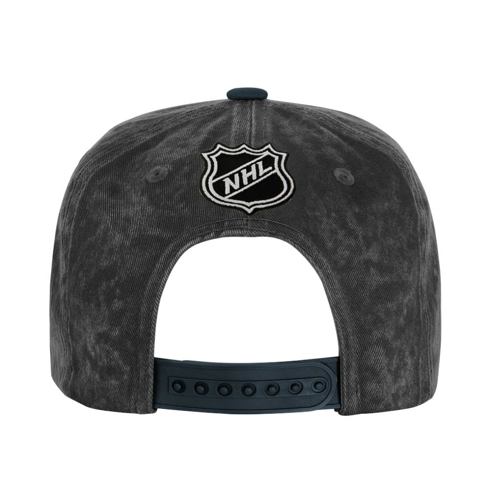NHL Silver/Black Vegas Golden Knights Outerstuff Youth True Retro Deadstock Adjustable Hat