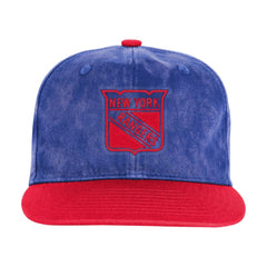 NHL Royal/Red New York Rangers Outerstuff Youth True Retro Deadstock Adjustable Hat