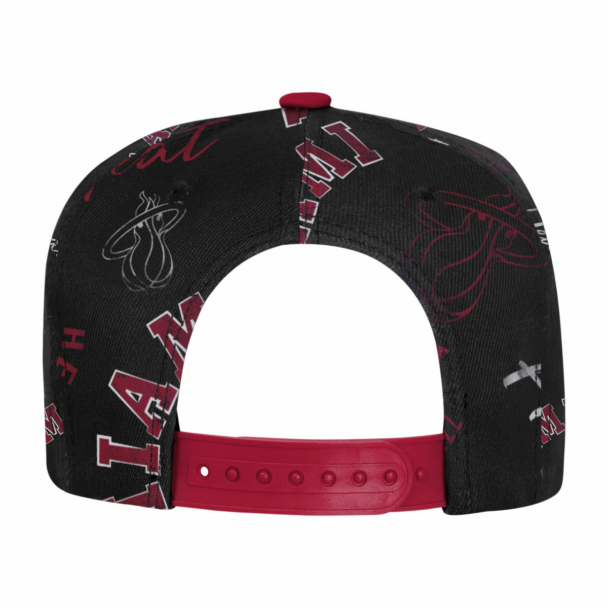 NBA Miami Heat Outerstuff Youth Street Hooper Allover Print Snapback Hat