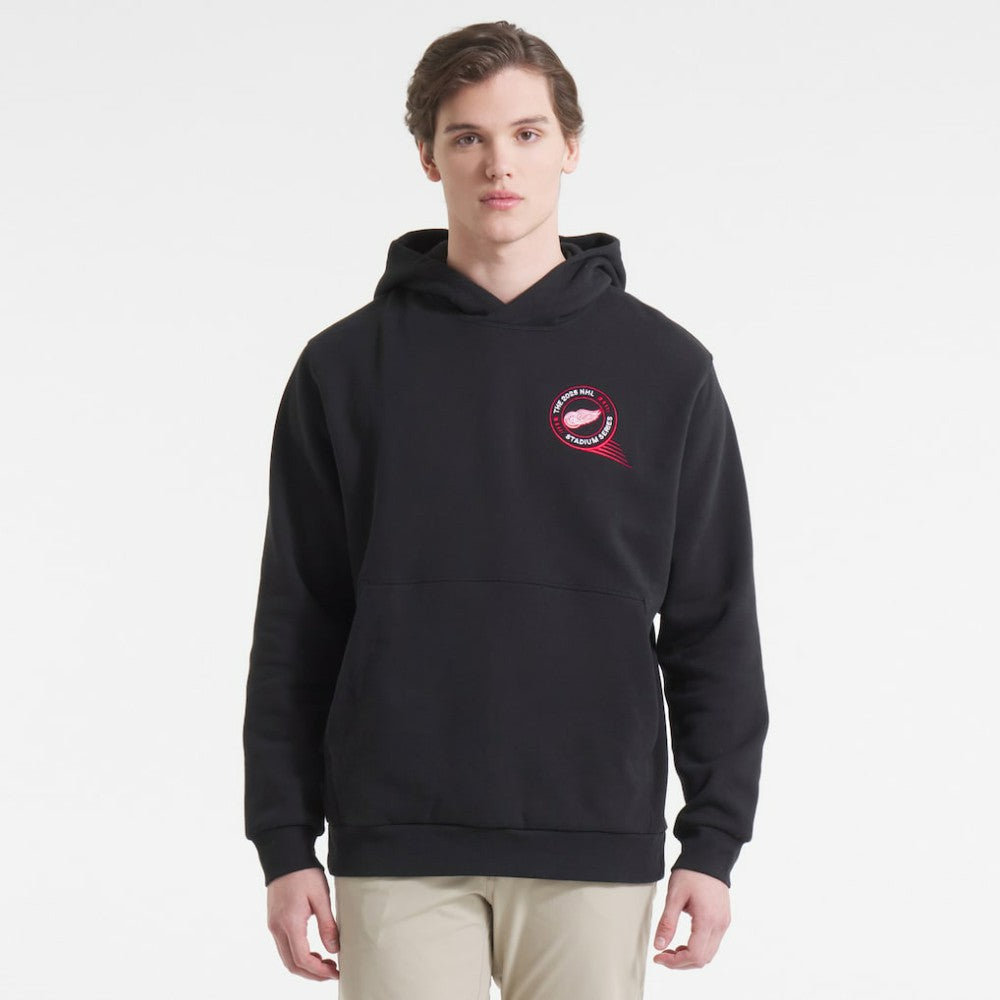 NHL Black|Black Detroit Red Wings lululemon 2025 NHL Stadium Series Steady State Pullover Hoodie