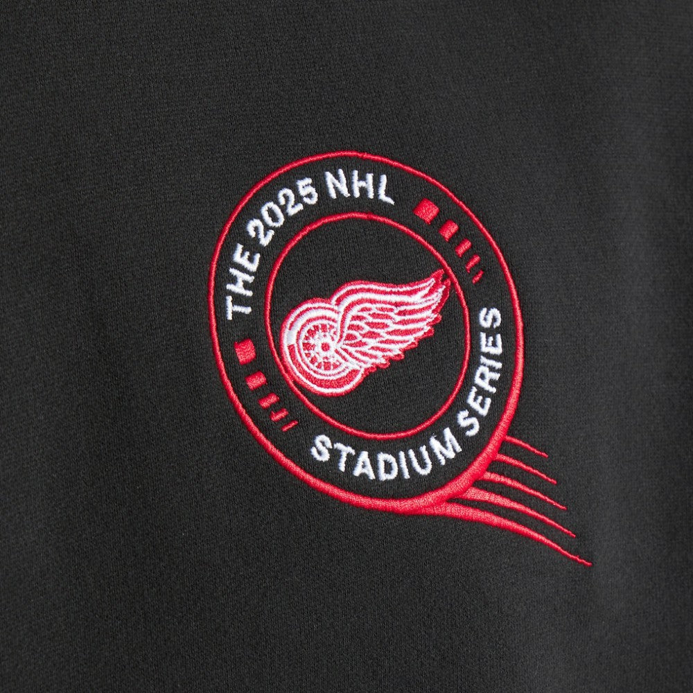 NHL Black|Black Detroit Red Wings lululemon 2025 NHL Stadium Series Steady State Pullover Hoodie