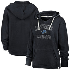 '47 Women's Plus Size Clarity Kennedy Pullover Hoodie - Detroit Lions