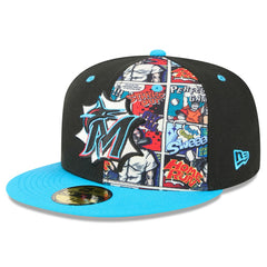 MLB Miami Marlins New Era 2025 MLB Diamond Hero Edition 59FIFTY Fitted Hat