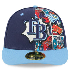 MLB Tampa Bay Rays New Era 2025 MLB Diamond Hero Edition Low Profile 59FIFTY Fitted Hat