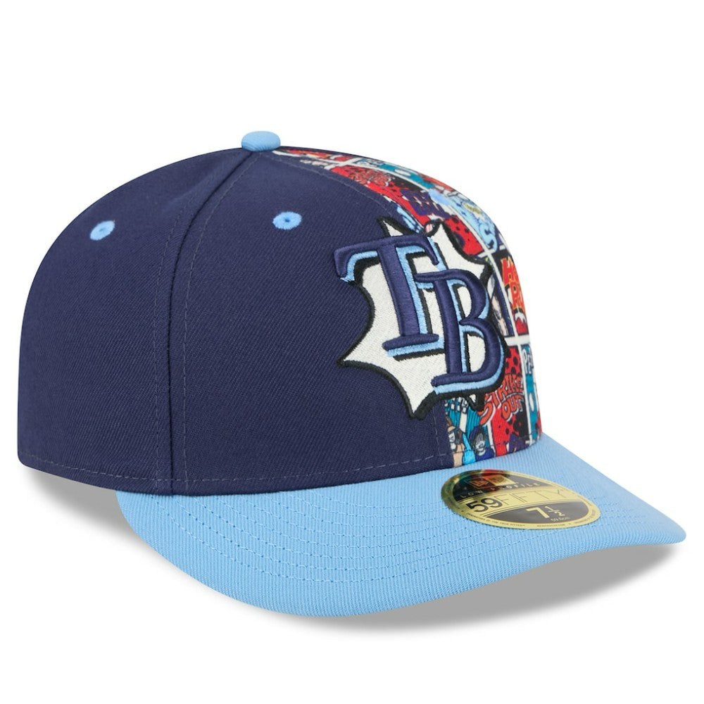 MLB Tampa Bay Rays New Era 2025 MLB Diamond Hero Edition Low Profile 59FIFTY Fitted Hat