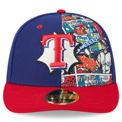 MLB Texas Rangers New Era 2025 MLB Diamond Hero Edition Low Profile 59FIFTY Fitted Hat