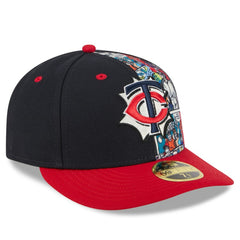 MLB Minnesota Twins New Era 2025 MLB Diamond Hero Edition Low Profile 59FIFTY Fitted Hat