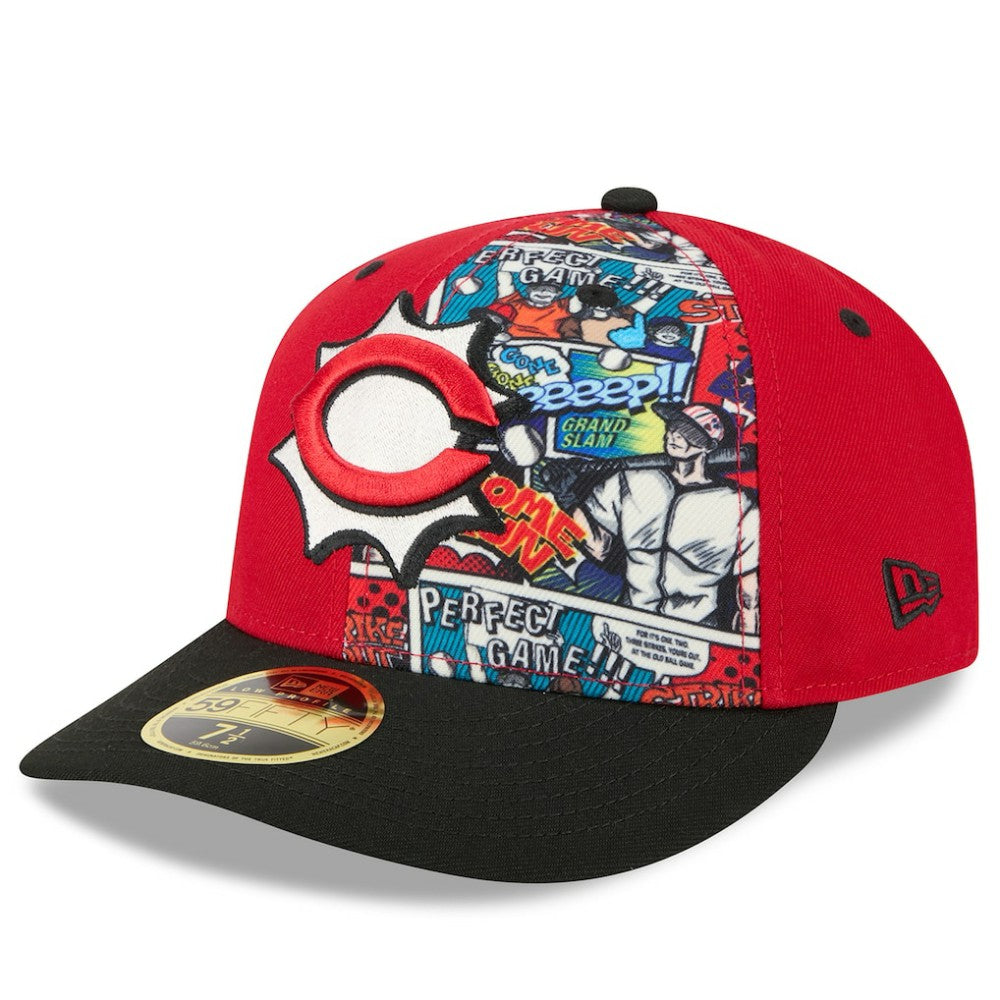 MLB Cincinnati Reds New Era 2025 MLB Diamond Hero Edition Low Profile 59FIFTY Fitted Hat