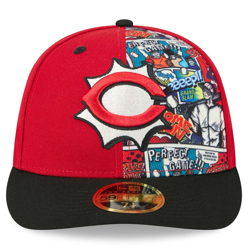 MLB Cincinnati Reds New Era 2025 MLB Diamond Hero Edition Low Profile 59FIFTY Fitted Hat