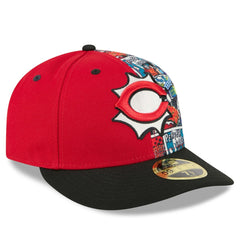 MLB Cincinnati Reds New Era 2025 MLB Diamond Hero Edition Low Profile 59FIFTY Fitted Hat
