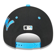 MLB Miami Marlins New Era Youth 2025 MLB Diamond Hero Edition A-Frame 9FORTY Adjustable Hat