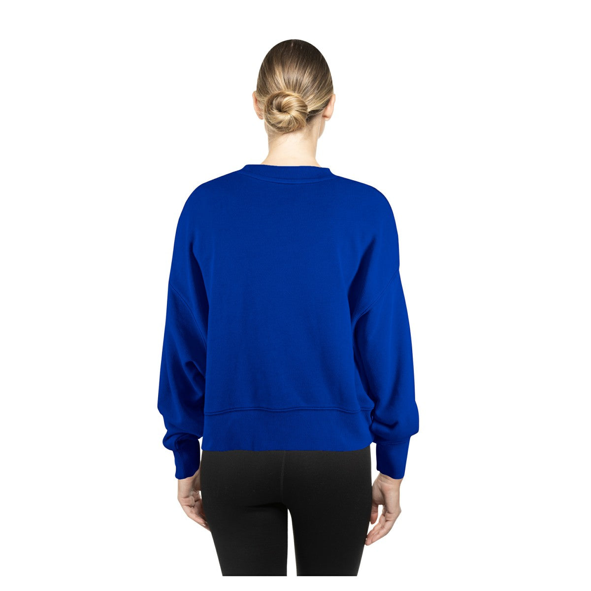 NBA New York Knicks Women's Boxy Throwback Mineral Wash Sweatshirt