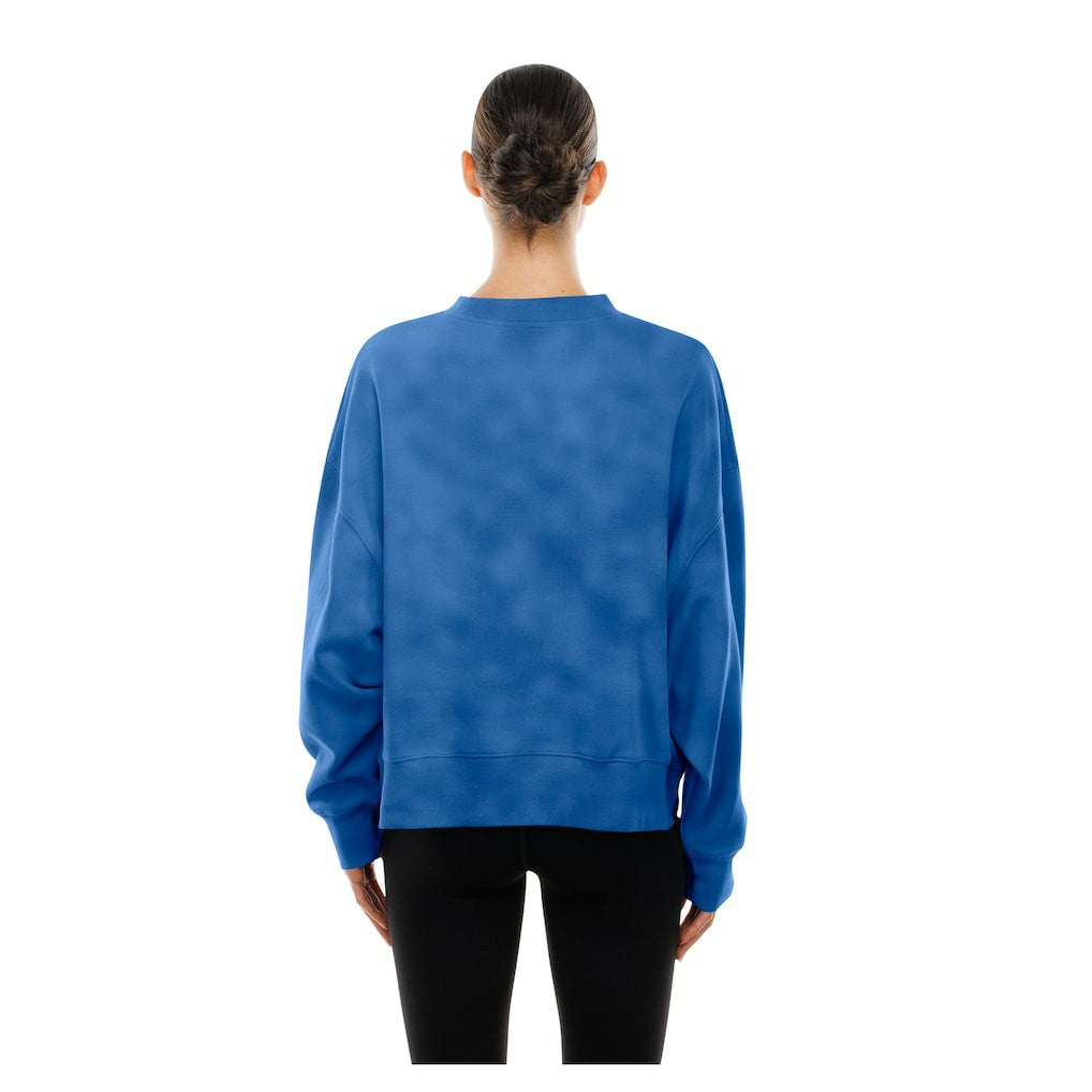 NBA Dallas Mavericks Women's Boxy Throwback Mineral Wash Sweatshirt sale