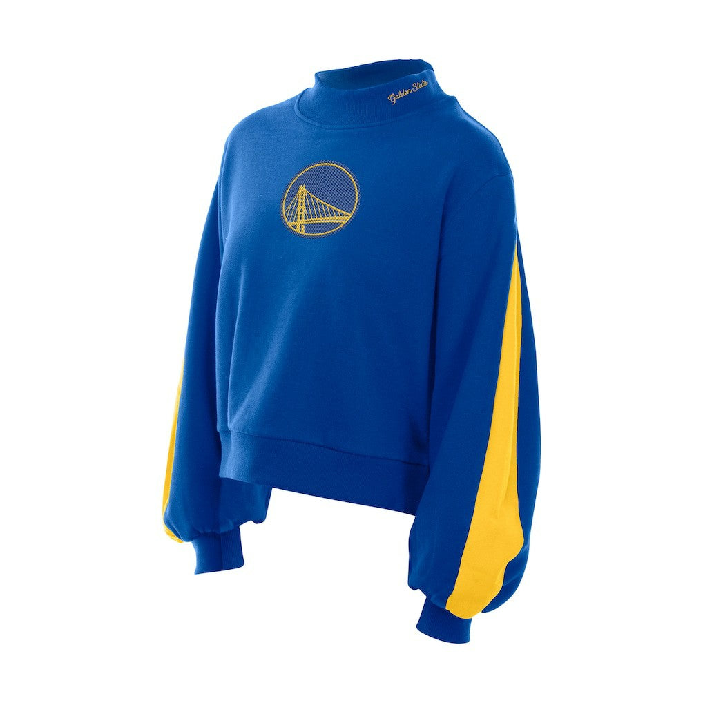 NBA Golden State Warriors Women's Sport Night Balloon Sleeves Sweatshirt sale