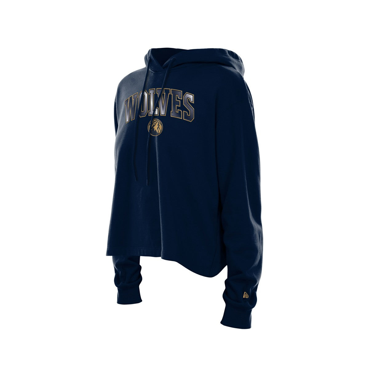 NBA Minnesota Timberwolves Women's Glam Game Open Back Hoodie