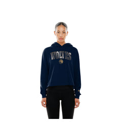 NBA Minnesota Timberwolves Women's Glam Game Open Back Hoodie