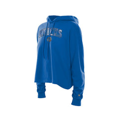 NBA New York Knicks Women's Glam Game Open Back Hoodie
