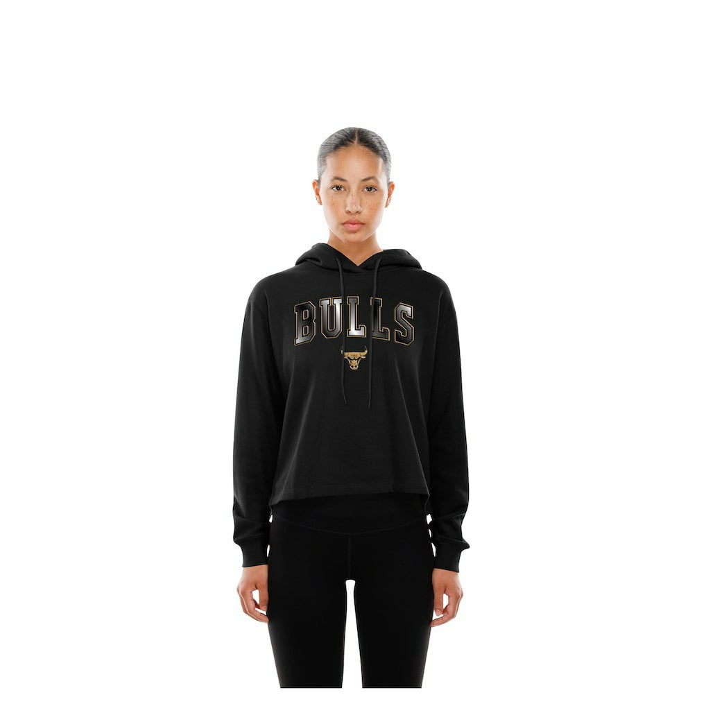 NBA Chicago Bulls Women's Glam Game Open Back Hoodie