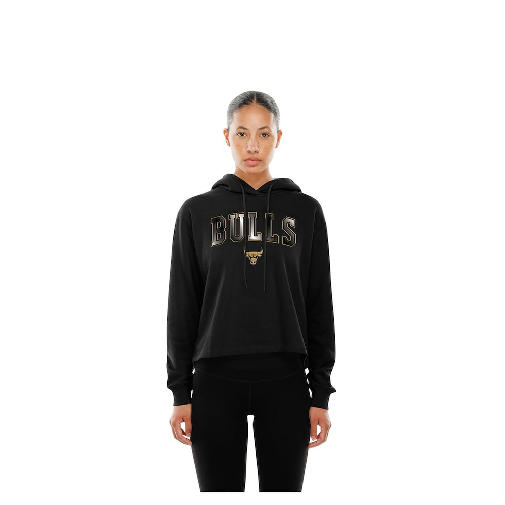 NBA Chicago Bulls Women's Glam Game Open Back Hoodie