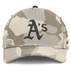 MLB Athletics Nike Camo Pack Rise Adjustable Hat