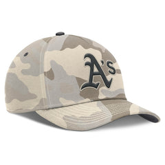 MLB Athletics Nike Camo Pack Rise Adjustable Hat