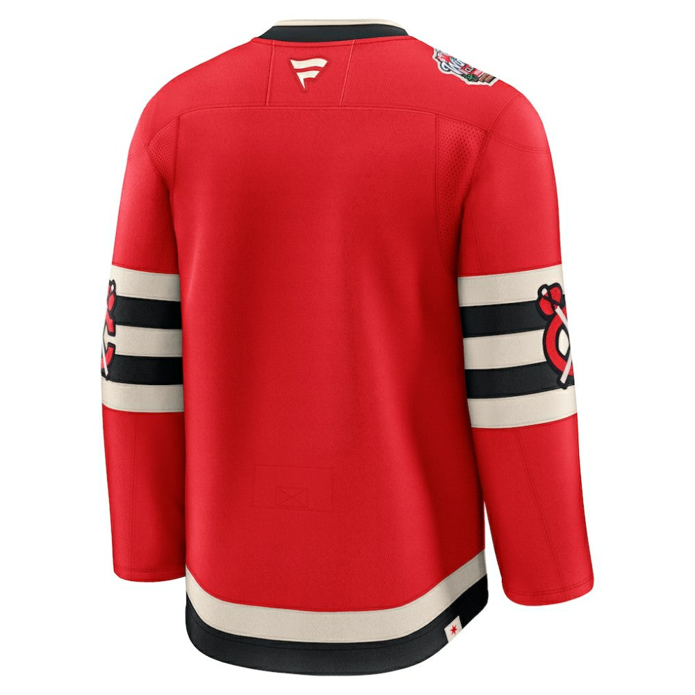 NHL Red Chicago Blackhawks Fanatics 2025 NHL Winter Classic Premium Jersey